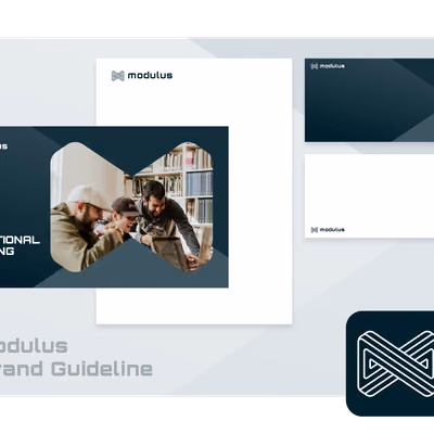 Modulus Brand design illustration